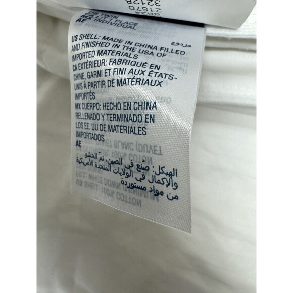 Charter Club Twin Down Medium Weight Comforter - Picture 5 of 7